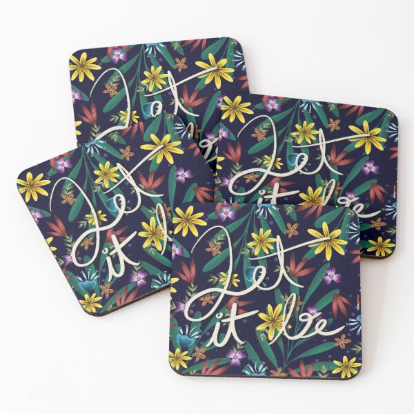 Item preview, Let it Be Floral designed and sold by Rafa Gomes.