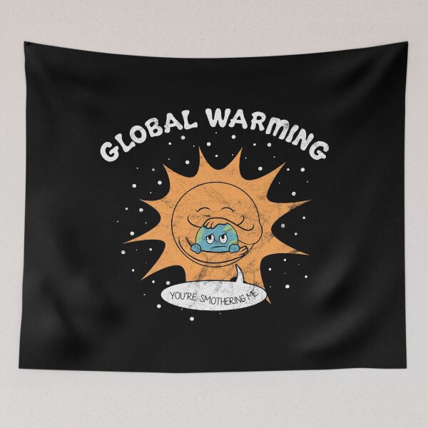 Item preview, Earth hugged by sun too hot gift idea designed and sold by Svetiik.