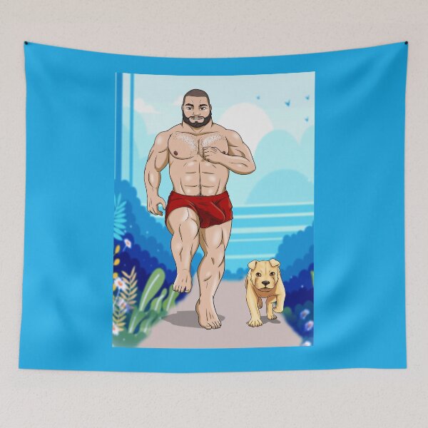 Item preview, Running with Dog designed and sold by MoodyPuppy.