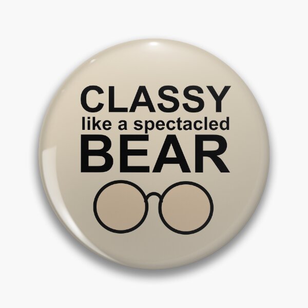 Item preview, Classy Spectacled Bear designed and sold by Gonewild007.