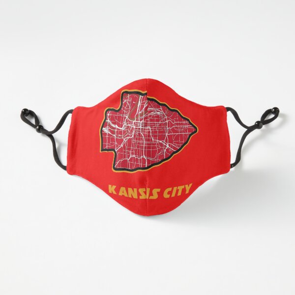 Kansas City Arrowhead Map in Chiefs Colors Baby One-Piece for Sale by  kelbyredux