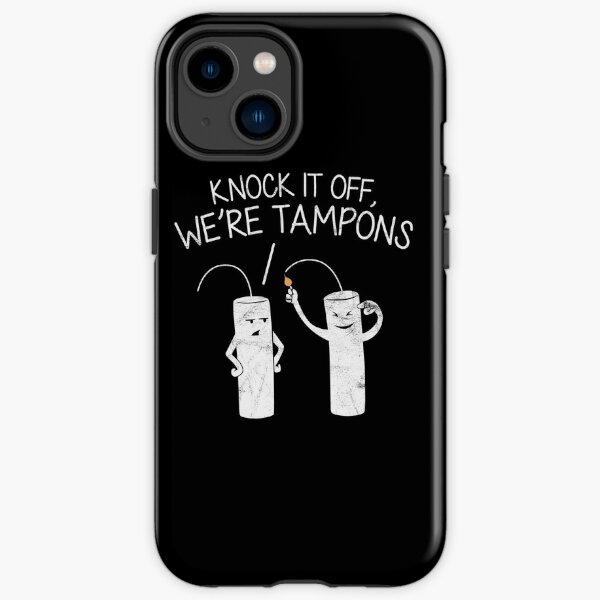 Keep Calm and Carry Tampons Funny Retro Tampon Case