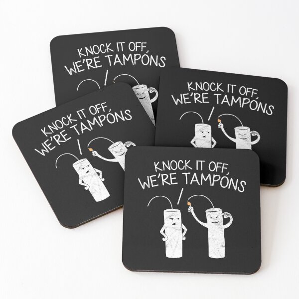 Item preview, Tampon knocking it off gift idea red day designed and sold by Svetiik.