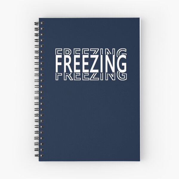 Item preview, Copy of Freezing Freezing Freezing  : Funny winter Sweatshirt designed and sold by FunnyDSN.