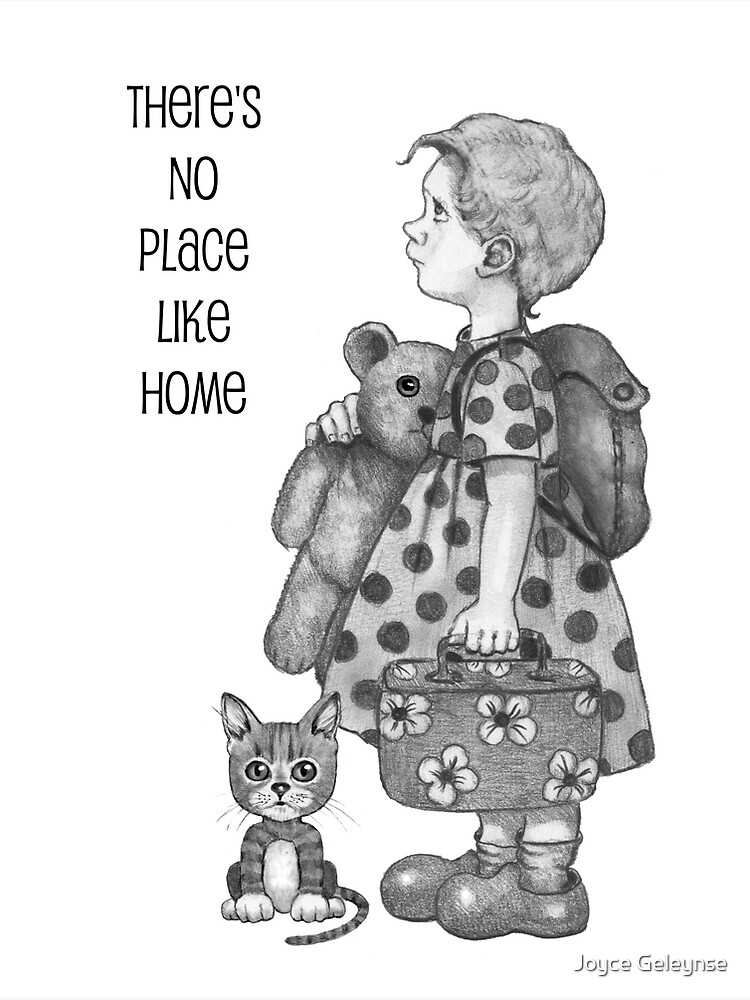 Cute Little Girl Standing on Stack of Books Pencil Drawing Art Board Print  for Sale by Joyce Geleynse