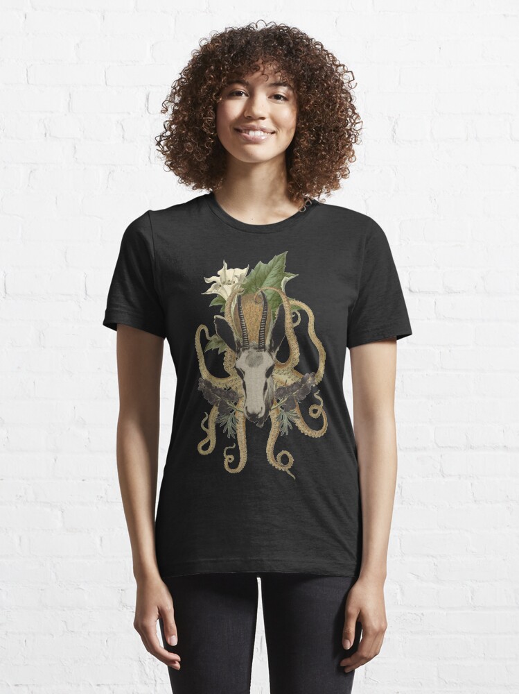 Alternate view of Capra Tentacle Essential T-Shirt