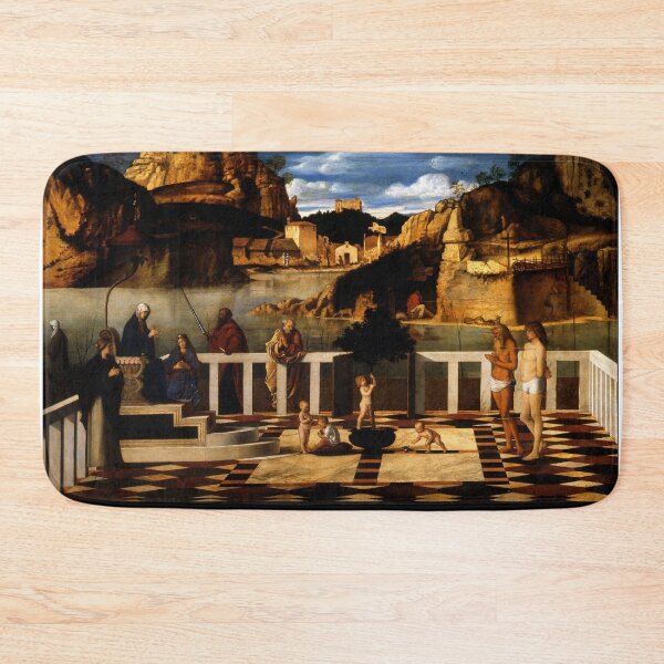 Item preview, SACRED ALLEGORY By Giovanni Bellini designed and sold by BulganLumini.