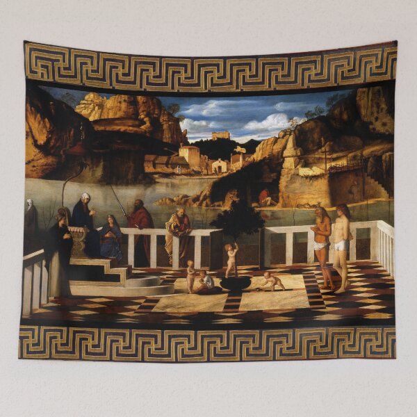 Item preview, SACRED ALLEGORY By Giovanni Bellini designed and sold by BulganLumini.