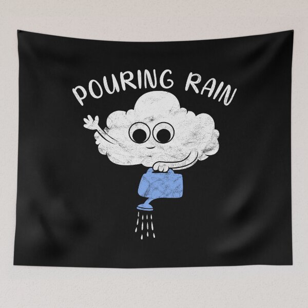 Item preview, Rain with a funny frog gift idea designed and sold by Svetiik.