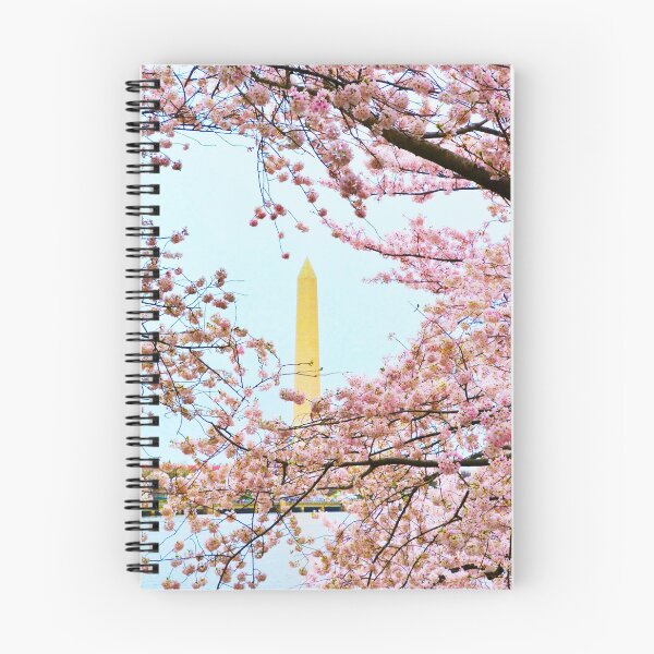 Item preview, Cherry Blossoms and Washington DC Monument designed and sold by naturecdesigns.
