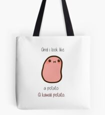 Eine kawaii Kartoffel Tote Bag
