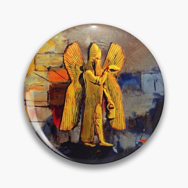 Item preview, Mesopotamia Anunnaki designed and sold by doniainart.