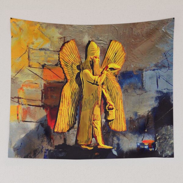 Item preview, Mesopotamia Anunnaki designed and sold by doniainart.