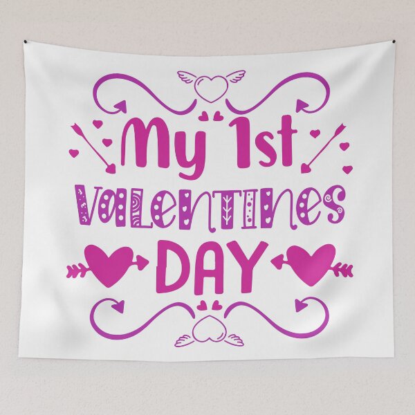 Item preview, My 1st Valentines day designed and sold by Mande Arts.