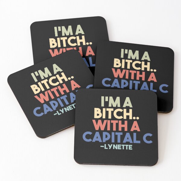 Item preview, I'm Bitch... With A Capital C designed and sold by EGIT.