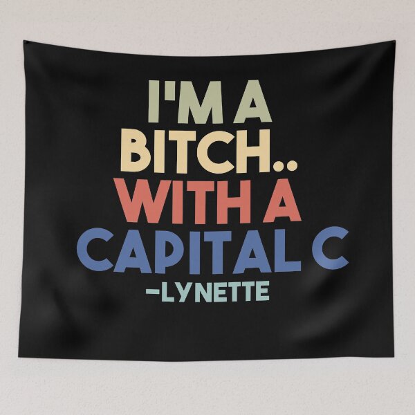 Item preview, I'm Bitch... With A Capital C designed and sold by EGIT.