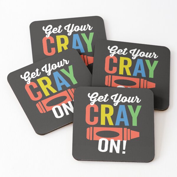 Item preview, Get Your Cray On Coloring School Design designed and sold by DetourShirts.