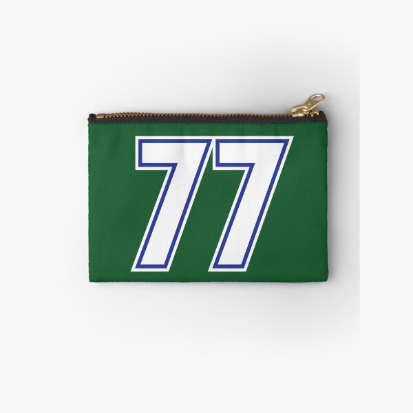 Artikelvorschau, 77 White Blue Sports Number Siebenundsiebzig Green Jersey Dallas entworfen und verkauft von elhefe.