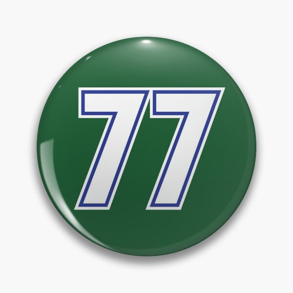 Item preview, 77 White Blue Sports Number Seventy-seven Green Jersey Dallas designed and sold by elhefe.