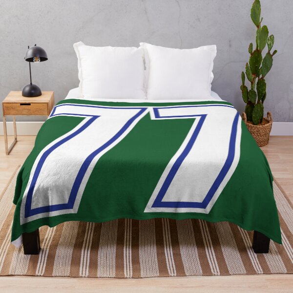 Item preview, 77 White Blue Sports Number Seventy-seven Green Jersey Dallas designed and sold by elhefe.