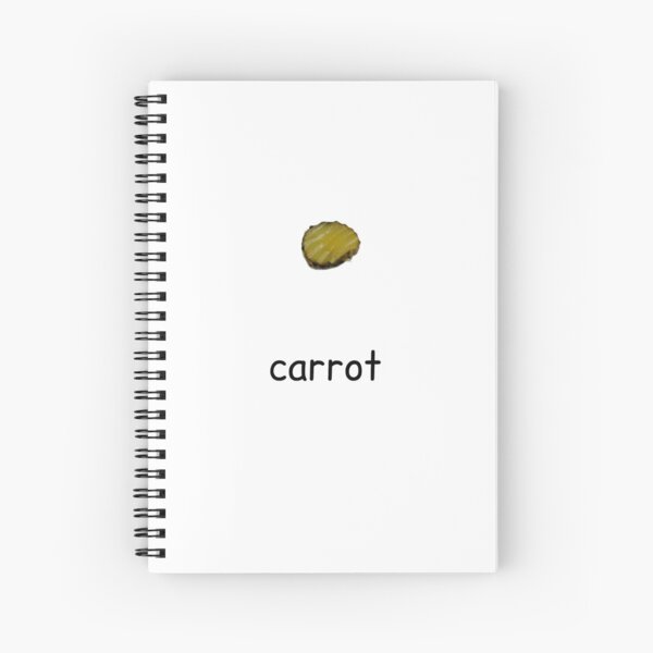 Zanahoria Cuaderno de espiral