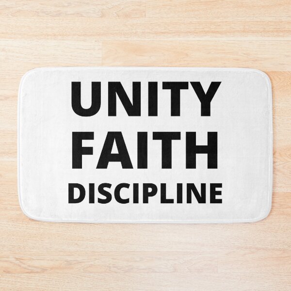 Item preview, UNITY FAITH DISCIPLINE QUAID E AZAM designed and sold by Trendy Design.