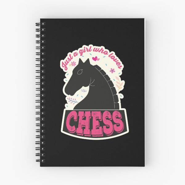 Item preview, Just A Girl Who Loves Chess. Perfect Funny Chess Girls and Lovers Gift Idea, Retro Vintage designed and sold by Van-Tees.