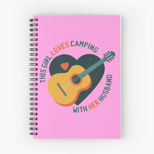 Item preview, This girl loves camping with her husband designed and sold by Piztees.