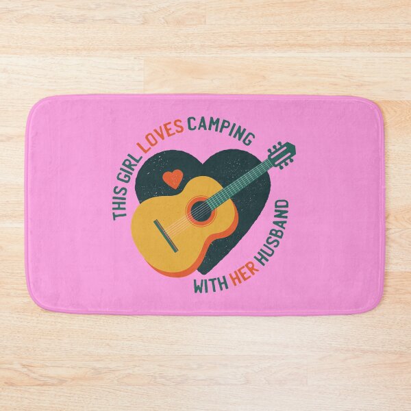 Item preview, This girl loves camping with her husband designed and sold by Piztees.