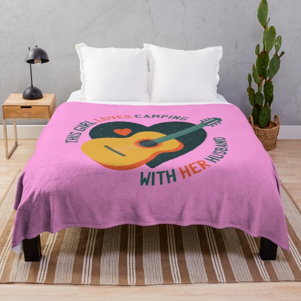 Item preview, This girl loves camping with her husband designed and sold by Piztees.