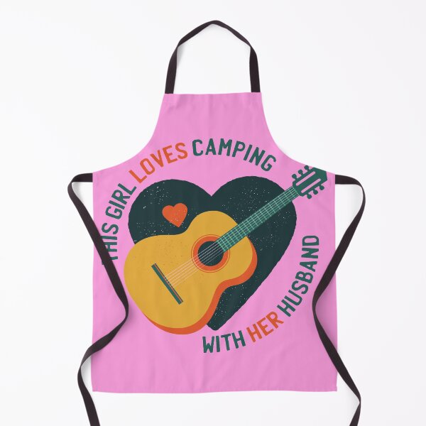 Item preview, This girl loves camping with her husband designed and sold by Piztees.