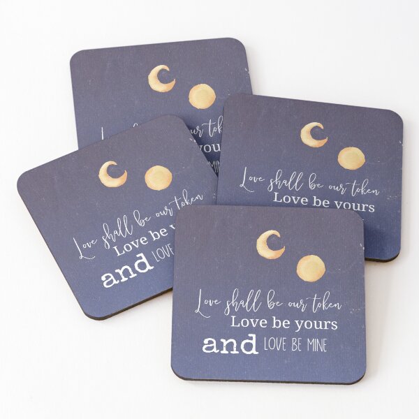 Item preview, Love Shall Be Our Token Love Quote Valentines Day Poem Christina Rossetti Romantic Anniversary designed and sold by BohoStudio.
