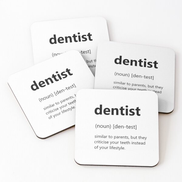 Item preview, dentist definition gift  designed and sold by Print-a-Pastry.