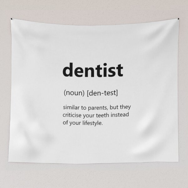 Item preview, dentist definition gift  designed and sold by Print-a-Pastry.
