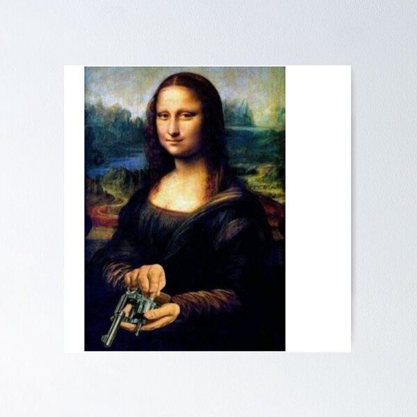 Artikelvorschau, Mona Lisa entworfen und verkauft von DensaV.