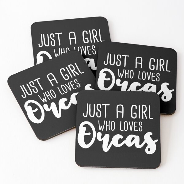 Item preview, Just a girl who loves orcas designed and sold by Statim.
