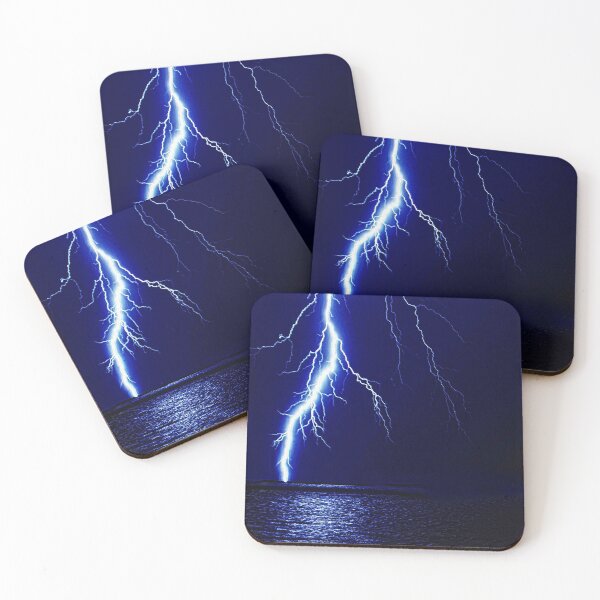 Item preview, Lightning in the night sky designed and sold by VanyA33.