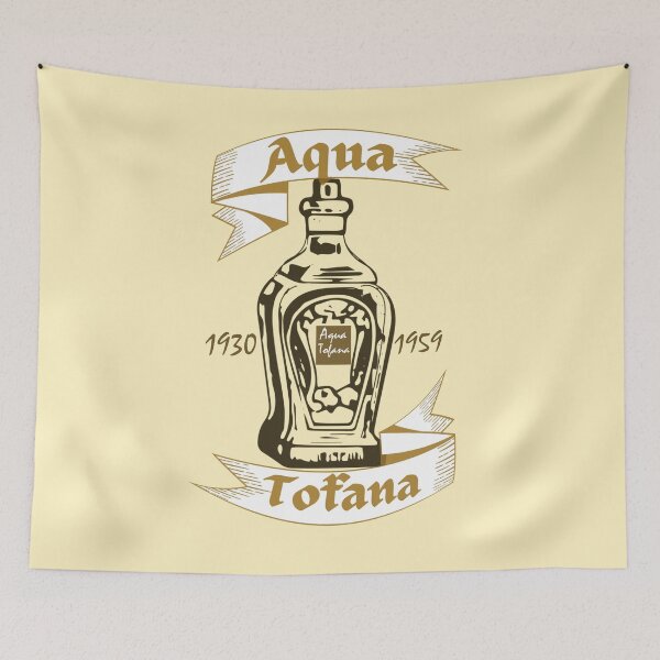 Item preview, Aqua Tofana Retro Vintage Version 1.0- Bailey Sarian Suspish Crime Story designed and sold by EvaWolf.
