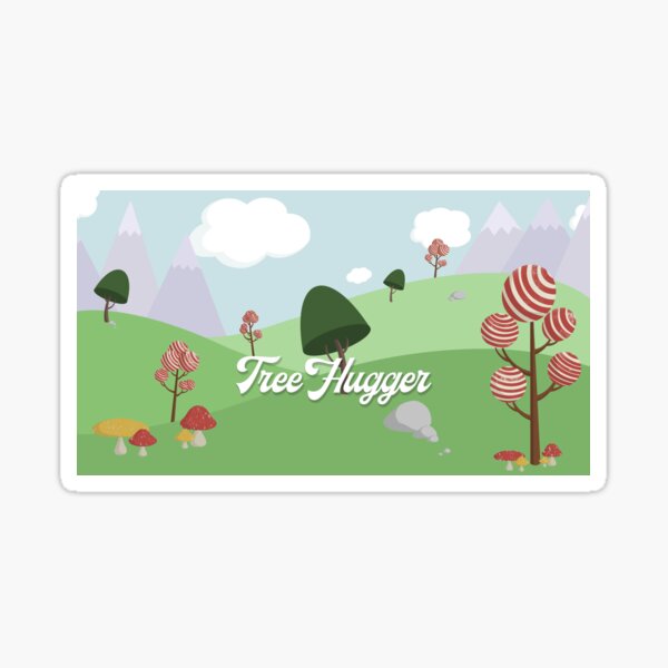 Tree Hugger Sticker