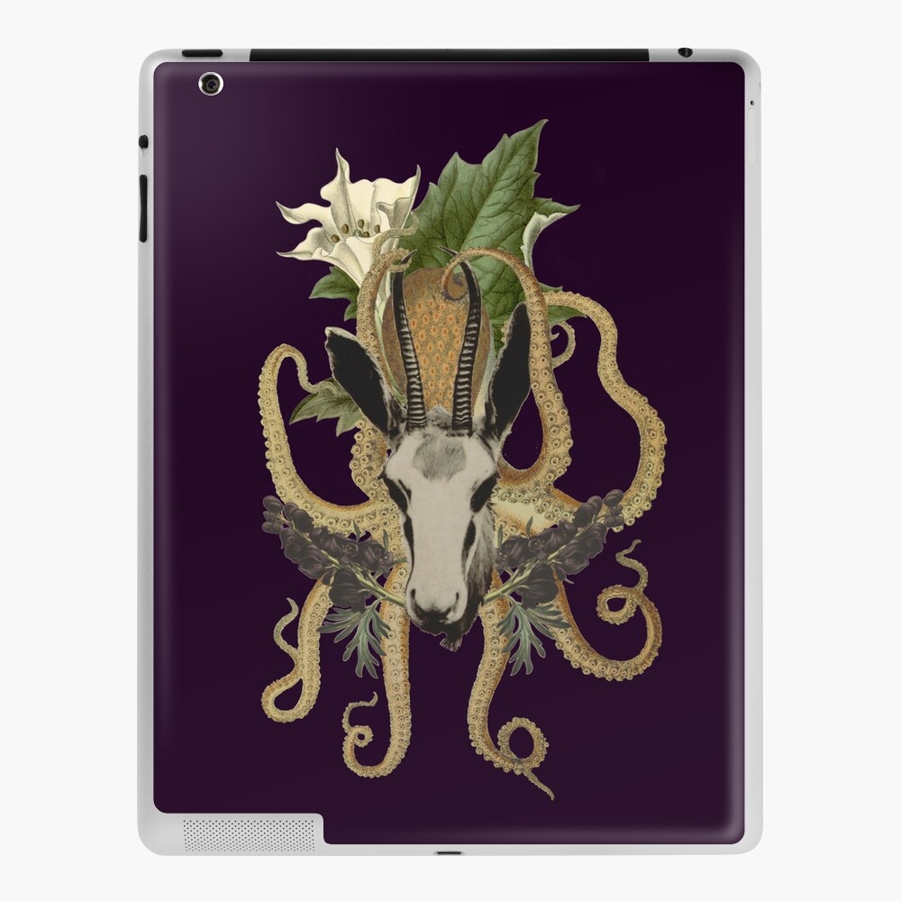 Capra Tentacle (purple) iPad Case & Skin