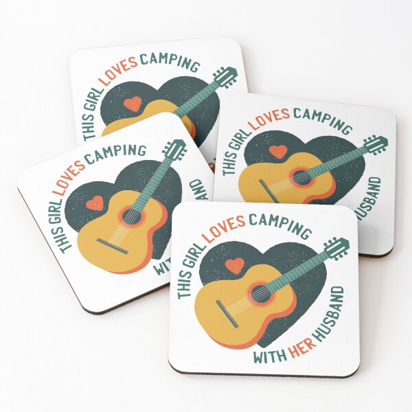 Item preview, A esta chica le encanta acampar con su marido vida campestre designed and sold by Piztees.