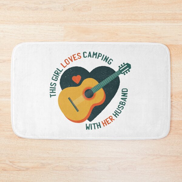 Item preview, This girl loves camping with her husband campers life designed and sold by Piztees.