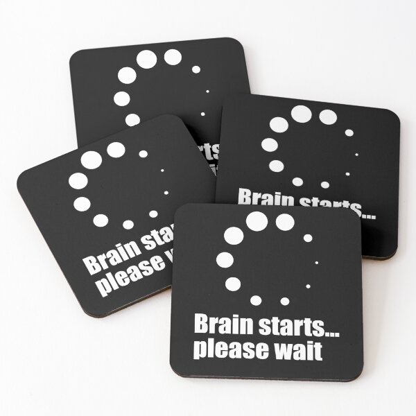 Item preview, Brain starts funny design humor funny designed and sold by shurikaner.