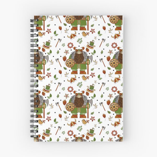 Item preview, Scandinavian Folklore Viking Pattern designed and sold by LotusArtStudio.