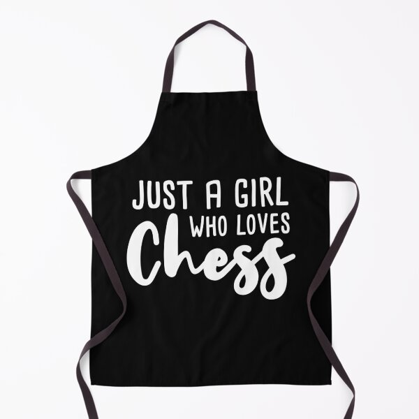 Item preview, Just a girl who loves chess designed and sold by Statim.