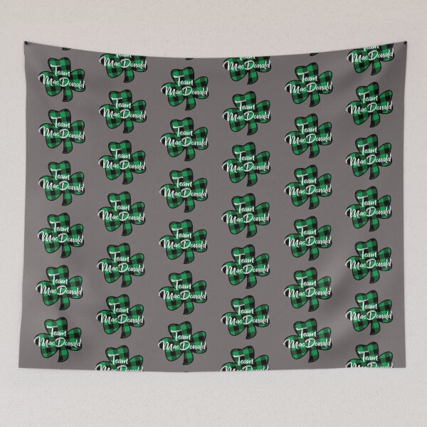 Item preview, Team MacDonald on Shamrock designed and sold by irishorbust.