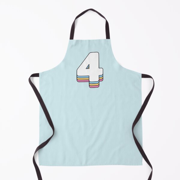 Item preview, Number 4 designed and sold by OkihanaShop.