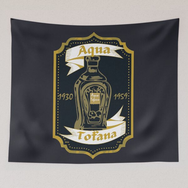 Item preview, Aqua Tofana Vintage Version 2.0- Bailey Sarian Suspish Crime Story designed and sold by EvaWolf.
