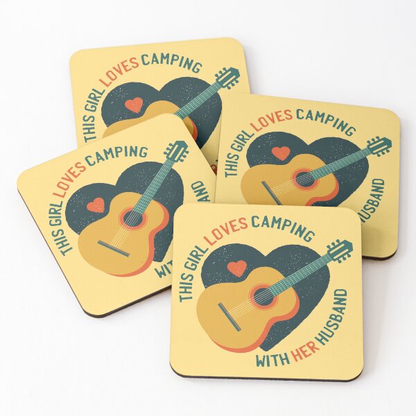 Item preview, This girl loves camping with her husband nature lover designed and sold by Piztees.