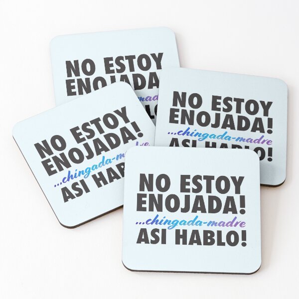 Item preview, No Estoy Enojada!... Asi Hablo! designed and sold by ApparelEveryday.